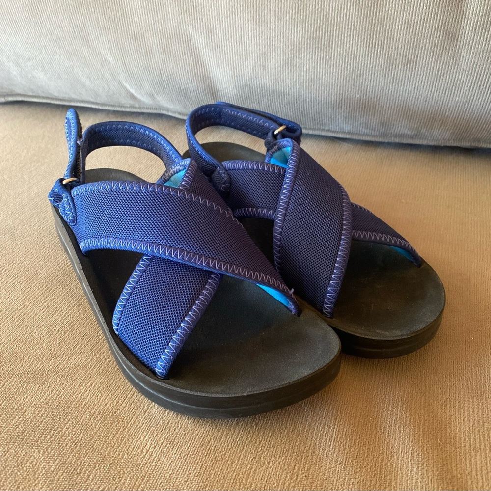 Aerothotic Sling Back Mesh Sandals Women’s Size 6 (36 EU) Blue Comfort Sandals
